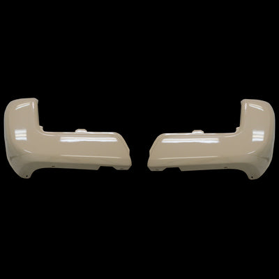 Quicksand rear bumper cover for 2016-2023 Toyota Tacoma, smooth finish without sensor holes