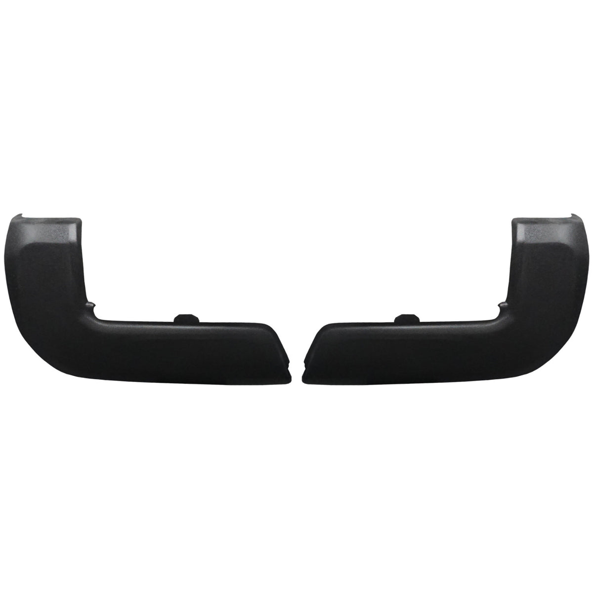 Textured TPO rear bumper cover for 2016-2023 Toyota Tacoma, no parking sensor holes