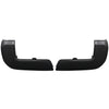 Textured TPO rear bumper cover for 2016-2023 Toyota Tacoma, no parking sensor holes