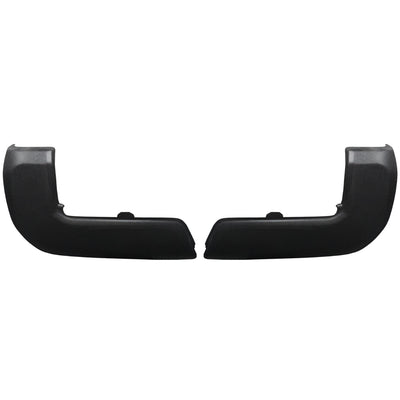 Textured TPO rear bumper cover for 2016-2023 Toyota Tacoma, no parking sensor holes